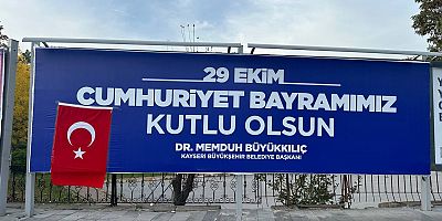 CHP’den Kayseri Büyükşehir Belediyesi’ne Atatürk ve Türk Bayrağı Tepkisi