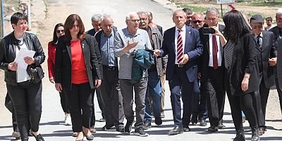CHP Heyeti Pazarören Köy Enstitüsü’nü Ziyaret Etti