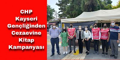 CHP Kayseri Gençliğinden Cezaevine Kitap Kampanyası