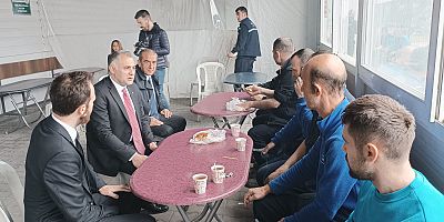 CHP Kayseri Milletvekili Adayı Özsoy OSB’de İşçilerle Buluştu