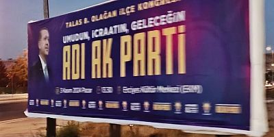 CHP’li Çalıksoy’dan Talas Belediyesine Bilboard Tepkisi 