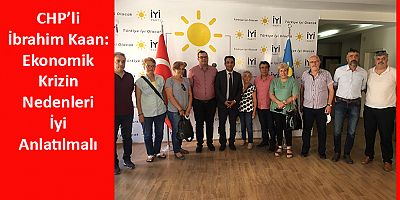 CHP’li Kaan, İyi Parti Kayseri İl Başkanı Ataman’ı Ziyaret Etti