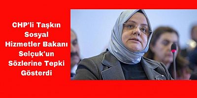 CHP'li Taşkın: 