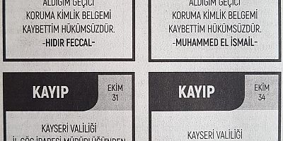 CHP'li Yöneticiden Kayıp Kimlik Uyarısı