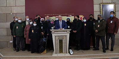 Arık Kooperatif Mağdurlarıyla TBMM’de Basın Açıklaması Yaptı