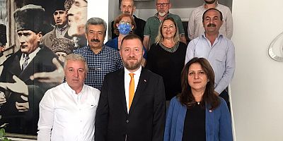 CHP Milletvekili Arık ve İl Başkanı Özer’den Deniz Çağan’a Tebrik Ziyareti
