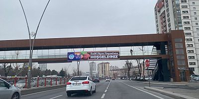 CHP’ye Kayseri’de Manidar Pankart