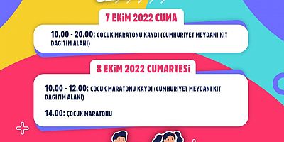 Çocuklara özel ‘Maratona Minik Bir Adım’