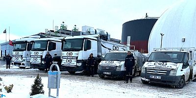 COD Enerjiden Deprem Bölgesine İş Makinası Desteği