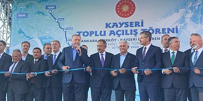 Cumhurbaşkanı Erdoğan Kayseri’de Toplu Açılış Töreni Gerçekleştirdi