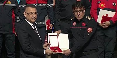 Cumhurbaşkanı’ndan Kayseri Büyükşehir İtfaiyesi’ne Devlet Üstün Fedakârlık Madalyası