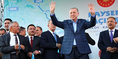 Cumhurbaşkanı Recep Tayyip Erdoğan Temel Atma ve Toplu Açılış Töreni İçin Kayseri’de