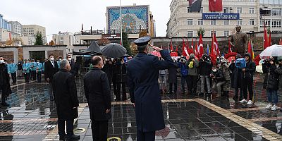Cumhuriyetimizin Kurucusu Gazi Mustafa Kemal Atatürk Anıldı
