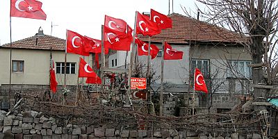 Darbe Girişiminden Sonra Evini Türk Bayraklarıyla Donattı