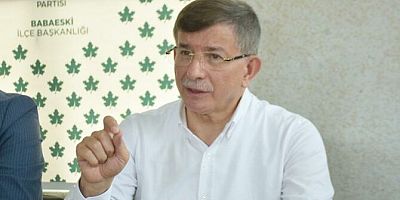 Davutoğlu: “Biz Ayrıldıktan Sonra AK Parti Bahçeli ve Perinçek'in Rotasına Girdi”