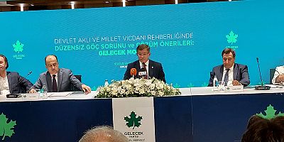 Davutoğlu Partisinin Göç Raporunu Açıkladı