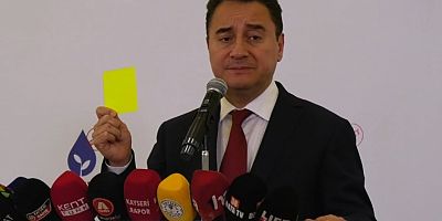Deva Partisi Genel Başkanı Ali Babacan: Bu Seçim Milletimizin İktidara Bir Sarı Kart Gösterme Seçimi Olmalı
