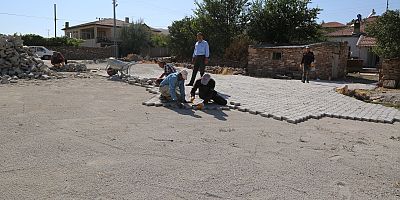 Develi Belediyesi Parke Çalışmaları Devam Ediyor