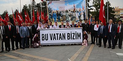 Develi’de 29 Ekim Cumhuriyet Bayramı Kutlamaları