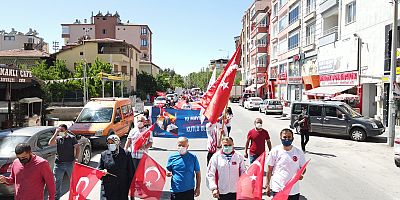 Develi'de Gençlik Yürüyüşü