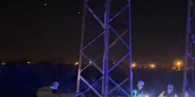 Develi’de Otomobil Elektrik Direğine Çarptı: 1 Yaralı