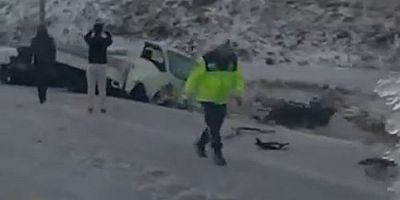 Develi-Erciyes Yolunda Kaza: 1 Ölü 1 Yaralı