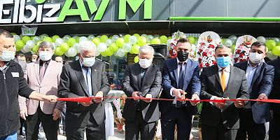 Develi İlçe Protokolü Elbiz AVM'nin Açılışını Yaptı