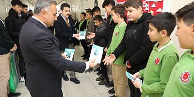 Develi Protokolünden Numan Cebeci Ortaokulu Öğrencilerine Motivasyon Ziyareti