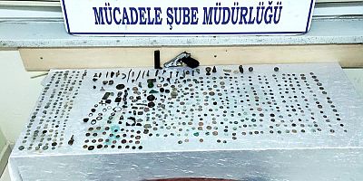 Doğu Roma ve İslami döneme ait tarihi eserler ele geçirildi