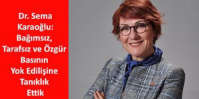 Dr. Karaoğlu: 24 Temmuz Sansürle Topyekün Mücadele Günü