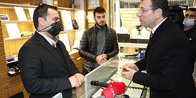 Ekrem İmamoğlu'ndan Kayseri'de Esnaf Ziyareti