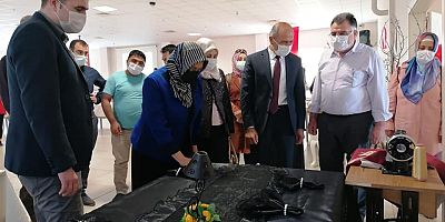 El Emeği Eserler Sergilendi