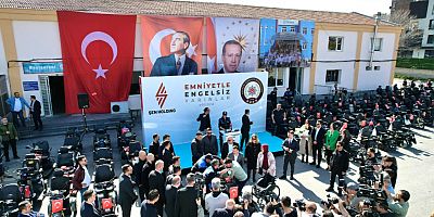 Emniyetle Engelsiz Yarınlar Projesi Kapsamında 130 Akülü Araç Dağıtıldı