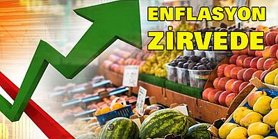 Enflasyon İki Yılın Zirvesinde