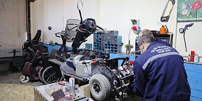 Engelli Araçlarının Bakım Ve Onarımı Talas Belediyesi’nden