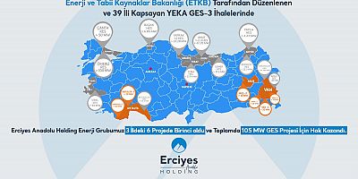 Erciyes Anadolu Holding GES'e Dahil Oldu