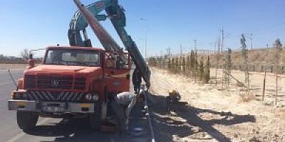 Erciyes KSS'ye Yeni Aydınlatma Direkleri Dikildi