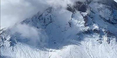 Erciyes’teki Beyaz Örtü Genişliyor