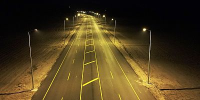 Erciyes Yolu Aydınlatma Çalışmasının İlk Etabı Tamamlandı