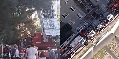 Erciyesevler'de Yangın