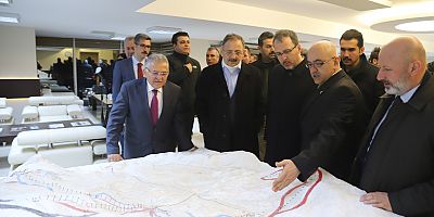 Erciyesin Zirvesinde Spor Bakanına Brifing