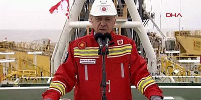 Erdoğan, Fatih Sondaj Gemisi'nde: 85 Milyar Metreküp Daha Bulduk