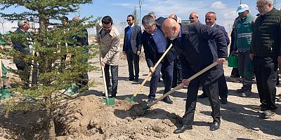 Erkilet Millet Bahçesi’nin Temeli Atıldı