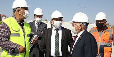 ERÜ’de Yapımına Devam Edilen Yurt İnşaatı Yerinde İncelendi