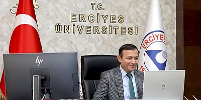 ERÜ Rektörü Çalış, Uluslararası Öğrenciler ile Bir Araya Geldi