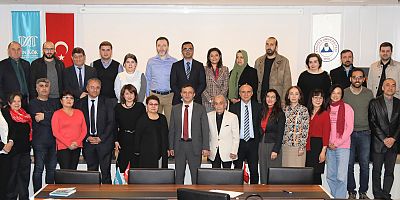 ERÜ Rektörü Çalış, Uluslararası Öğretim Üyeleri İle Bir Araya Geldi