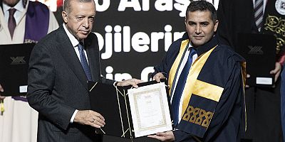 ERÜ’ye Cumhurbaşkanı Erdoğan’dan Ödül