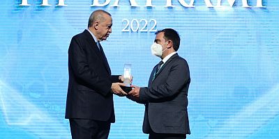 ERÜ’ye Cumhurbaşkanı Recep Tayyip Erdoğan’dan Ödül