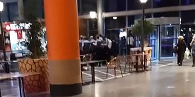 Forum AVM'nin Teras Katında Büyük Kavga