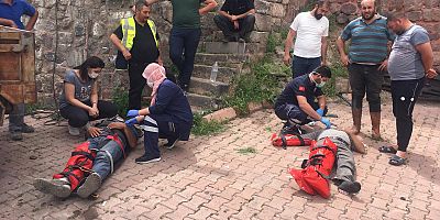 Freni Boşalan Kamyon, Ortalığı Savaş Alanına Çevirdi: 5 Yaralı!